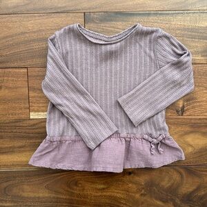 Zara kids peplum top